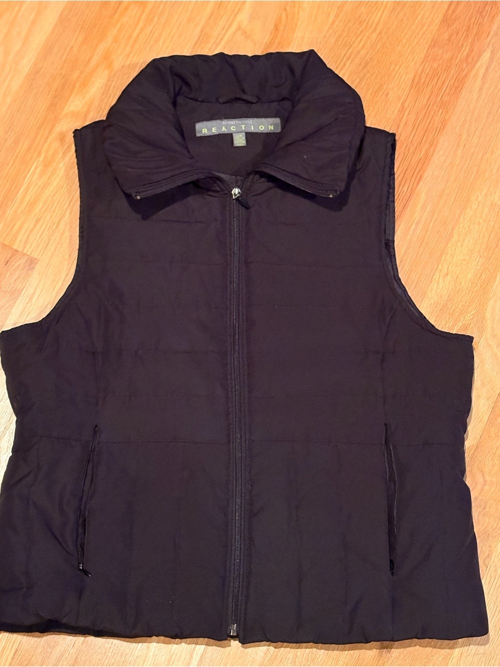 Kenneth Cole Reaction Women's Black Down Puffer Vest